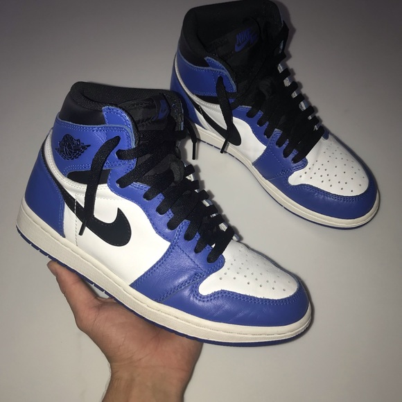 Authentic Jordan 1 Retro High OG Game Royal Blue - Picture 1 of 8